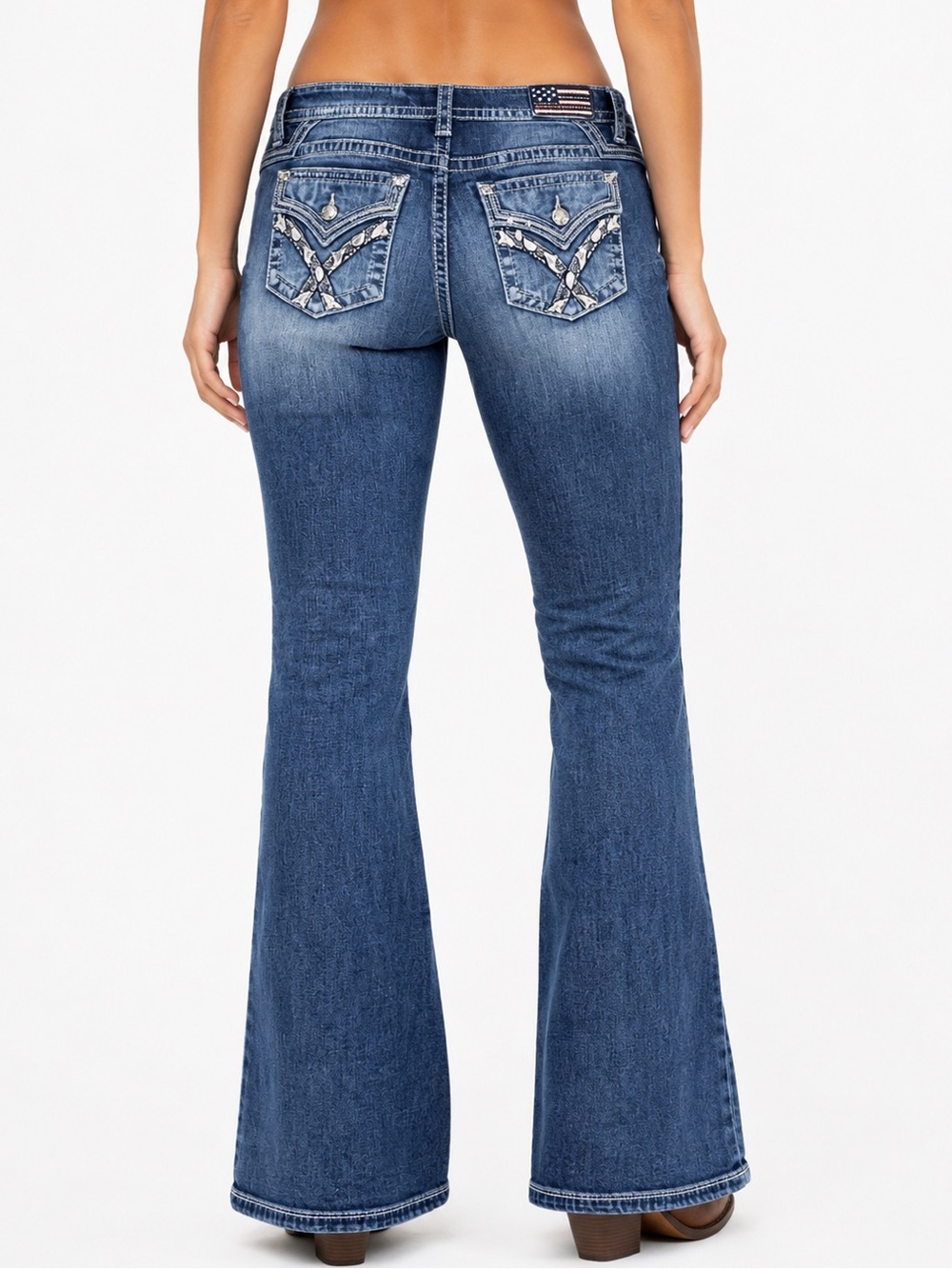 Miss Me Jeans mid rise bootcut size 33 long